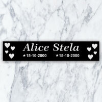 Imagem de Placa ACM 03 - 30cm x 6cm (Infantil)